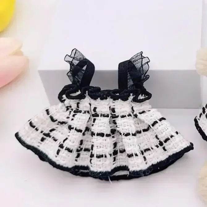 Mini Doll Clothes Outfit Accessories for Korea Kpop Exo Labubu Idol V1 V2 Skirt Sweater Clothing Gift - ToylandEU