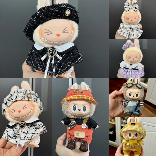 Mini Doll Clothes Outfit For Labubu 17cm Deluxe Gift - ToylandEU