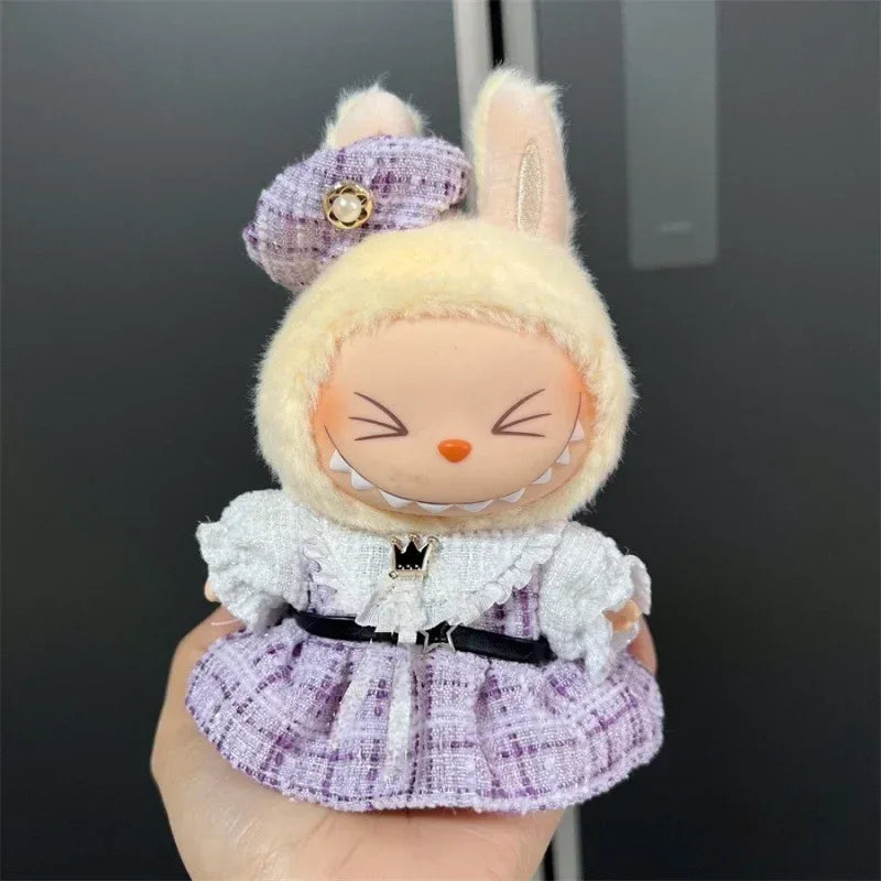 Mini Doll Clothes Outfit For Labubu 17cm Deluxe Gift - ToylandEU