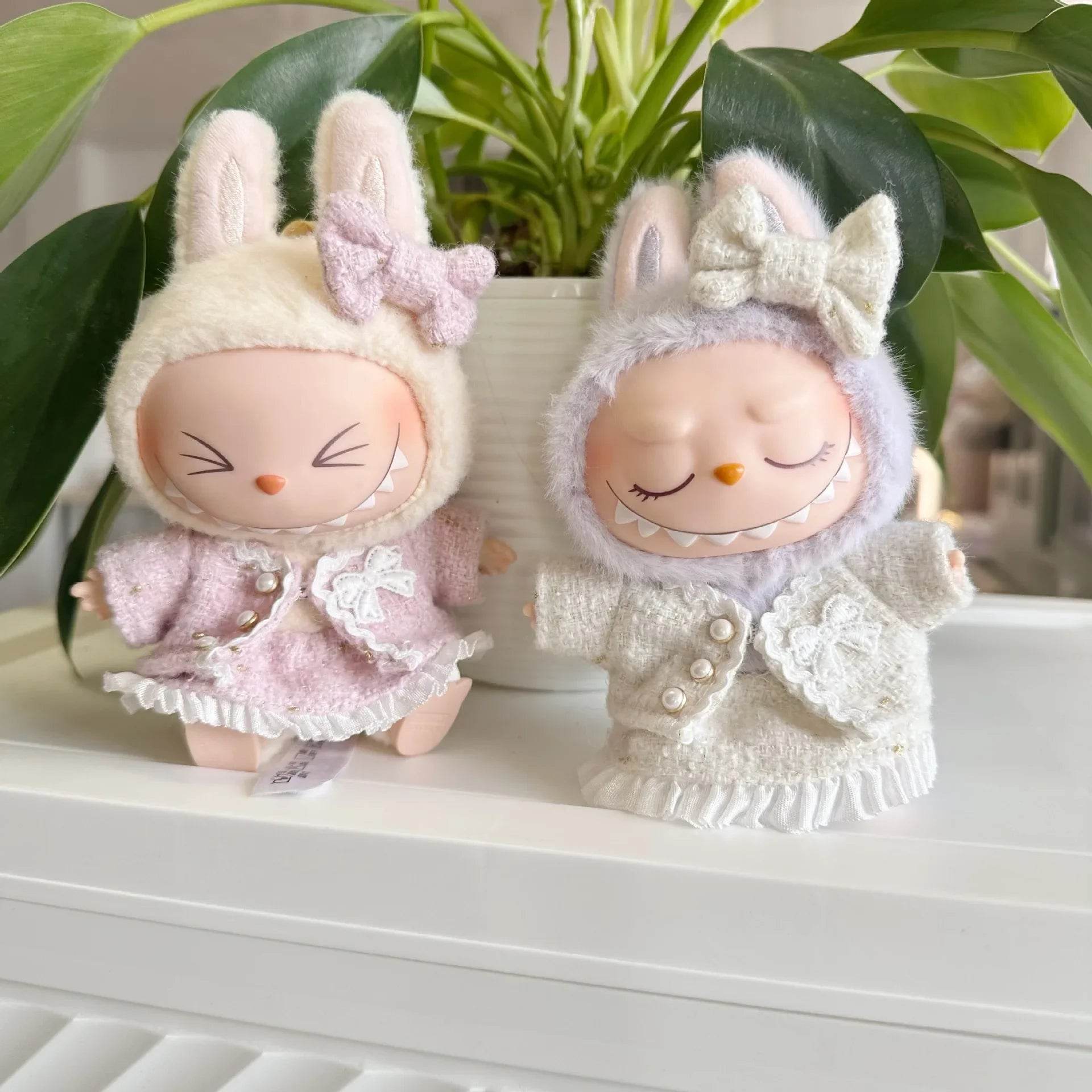 Mini Doll'S Clothes Outfit Accessories For Korea Kpop Exo 15cm Labubu Idol V2 Skirt Set Gift - ToylandEU