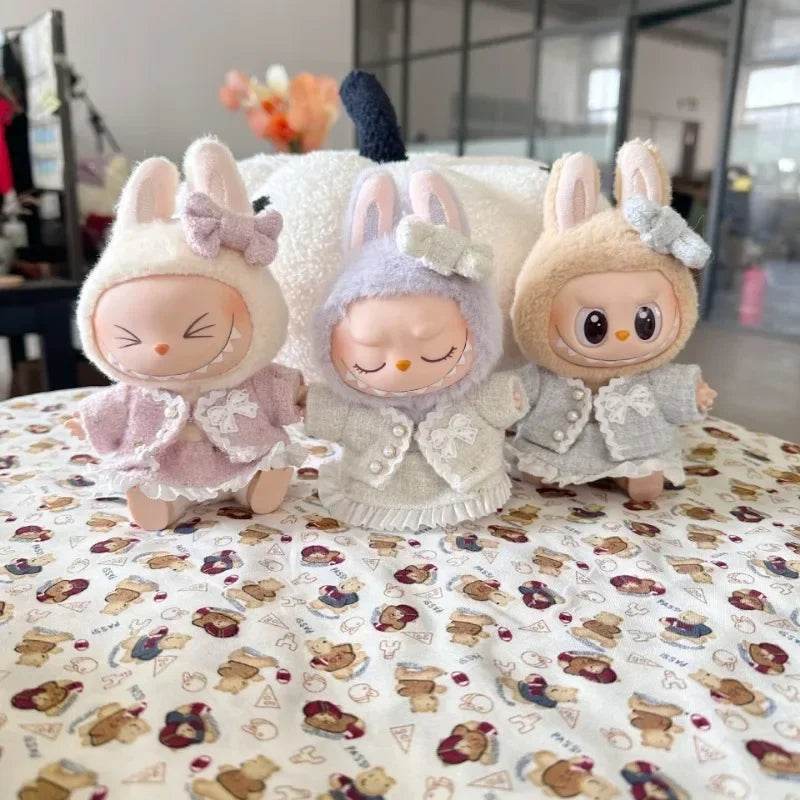 Mini Doll'S Clothes Outfit Accessories For Korea Kpop Exo 15cm Labubu Idol V2 Skirt Set Gift - ToylandEU