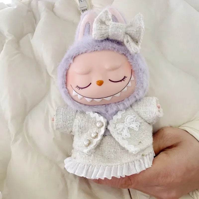 Mini Doll'S Clothes Outfit Accessories For Korea Kpop Exo 15cm Labubu Idol V2 Skirt Set Gift - ToylandEU