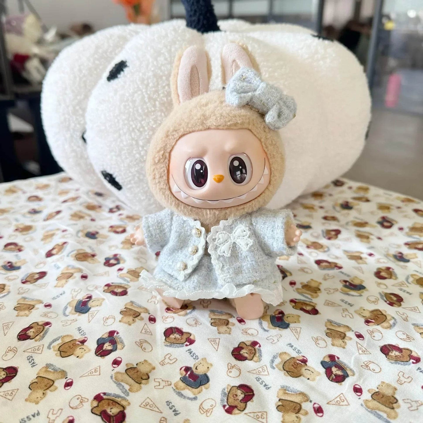 Mini Doll'S Clothes Outfit Accessories For Korea Kpop Exo 15cm Labubu Idol V2 Skirt Set Gift - ToylandEU