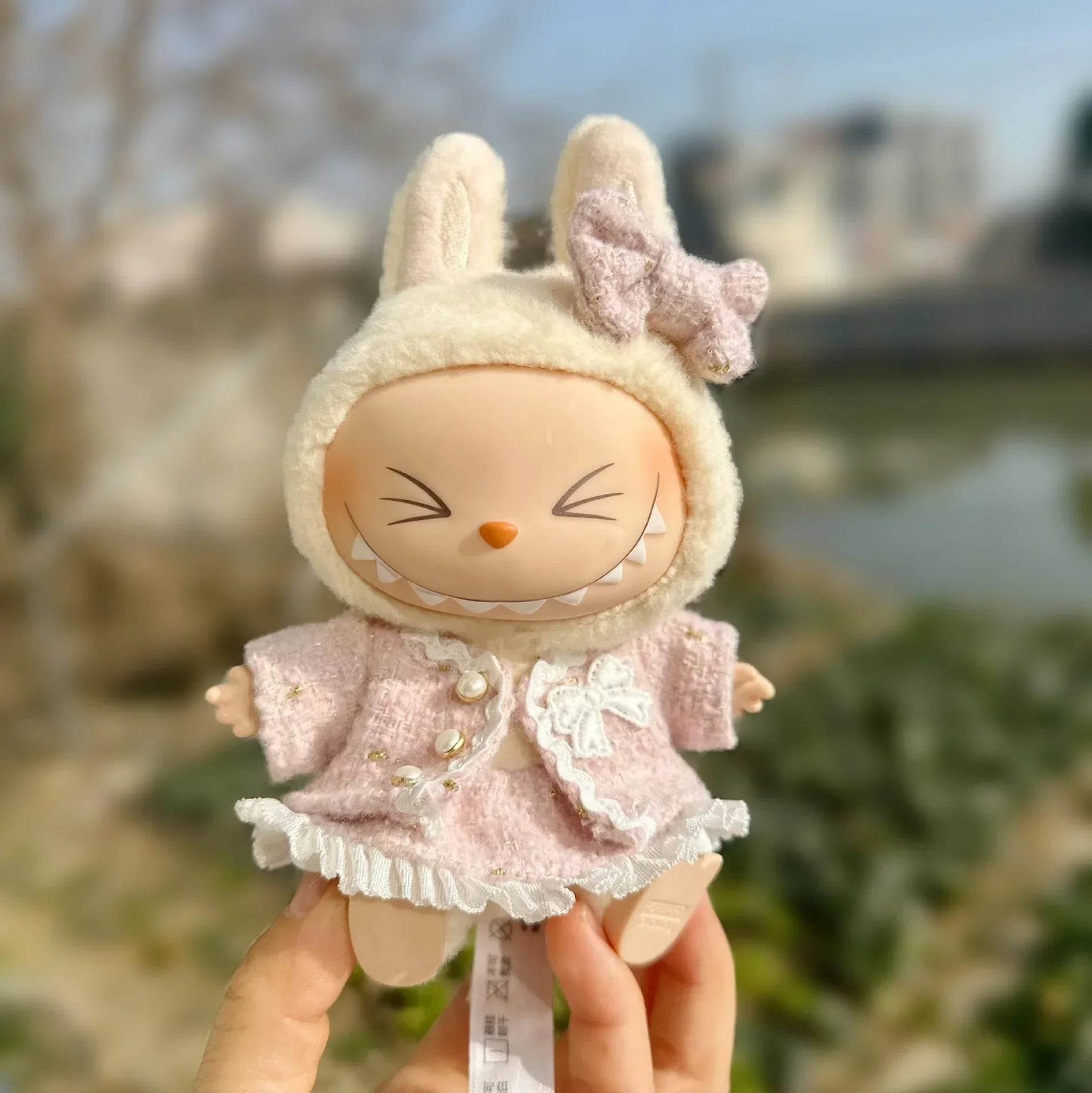 Mini Doll'S Clothes Outfit Accessories For Korea Kpop Exo 15cm Labubu Idol V2 Skirt Set Gift - ToylandEU