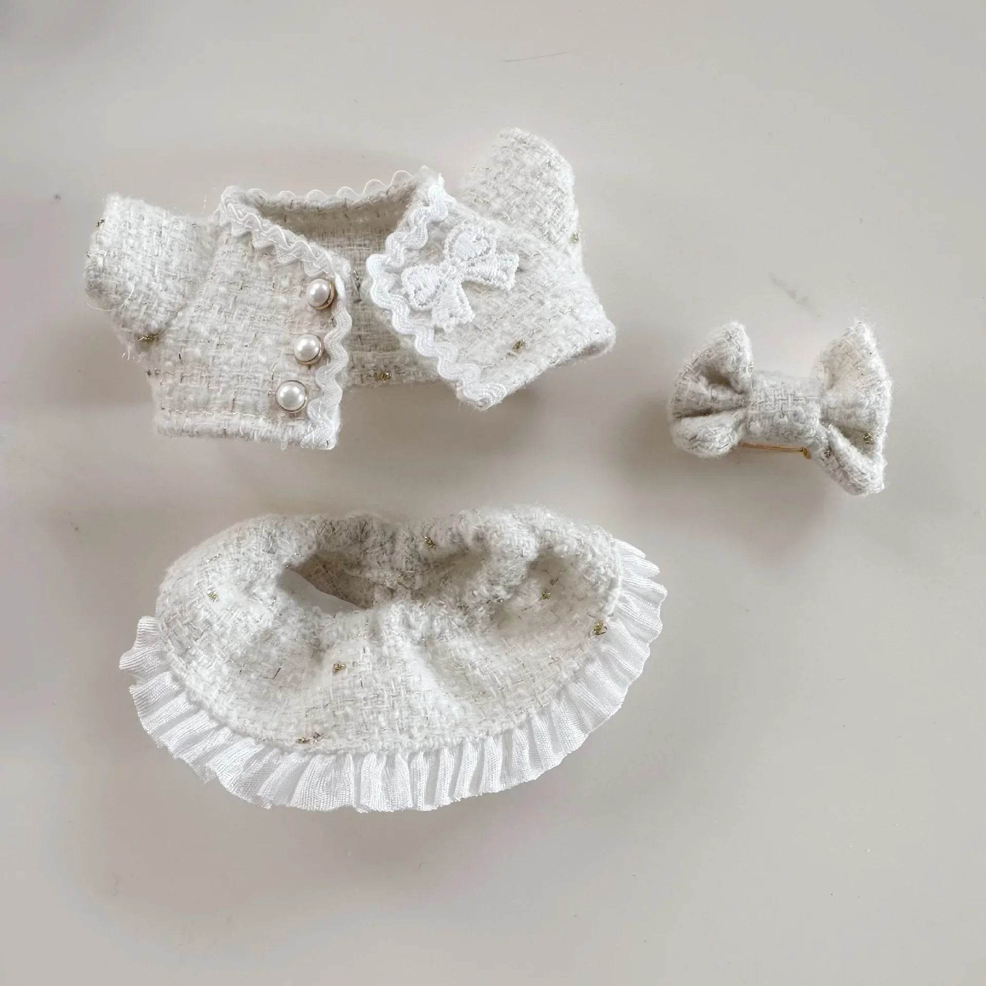 Mini Doll'S Clothes Outfit Accessories For Korea Kpop Exo 15cm Labubu Idol V2 Skirt Set Gift - ToylandEU