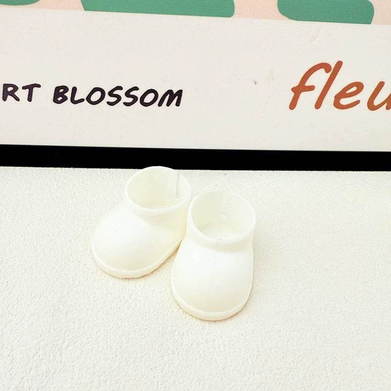 Mini Doll's Clothes Outfit Accessories For Ropa Labubu Idol Doll Raincoat Rain Boots Gift - ToylandEU