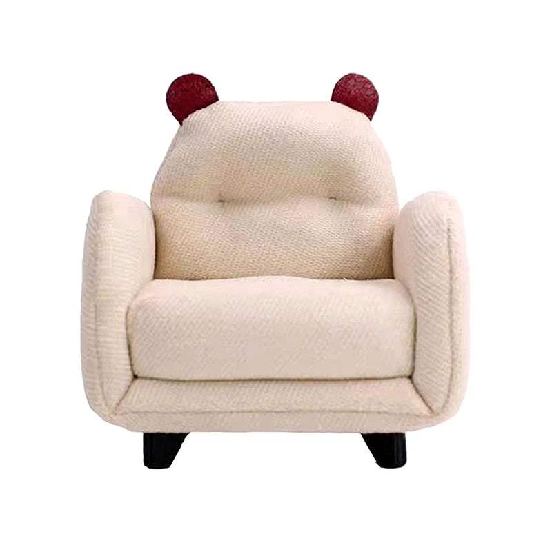 Mini Dollhouse Sofa | Solid Wood Frame | Toylandeu™