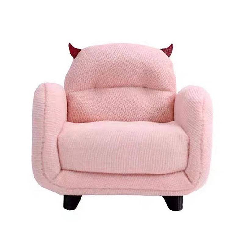 Mini Dollhouse Sofa | Solid Wood Frame | Toylandeu™