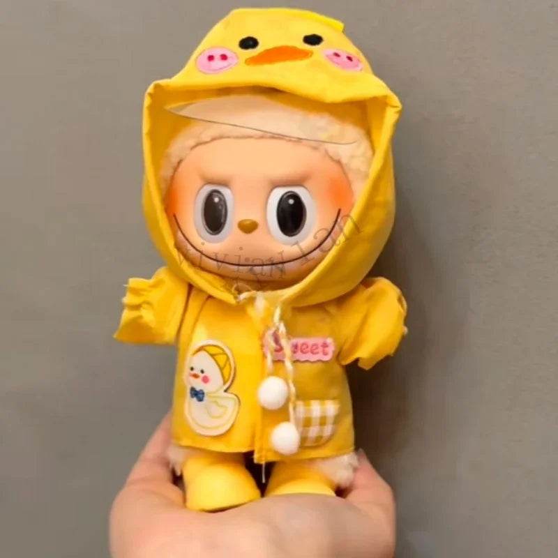 Mini Dolls Clothes Outfit Accessories For 15-17cm Ropa Labubu Idol Doll Rain Boots Shoes Clothing - ToylandEU