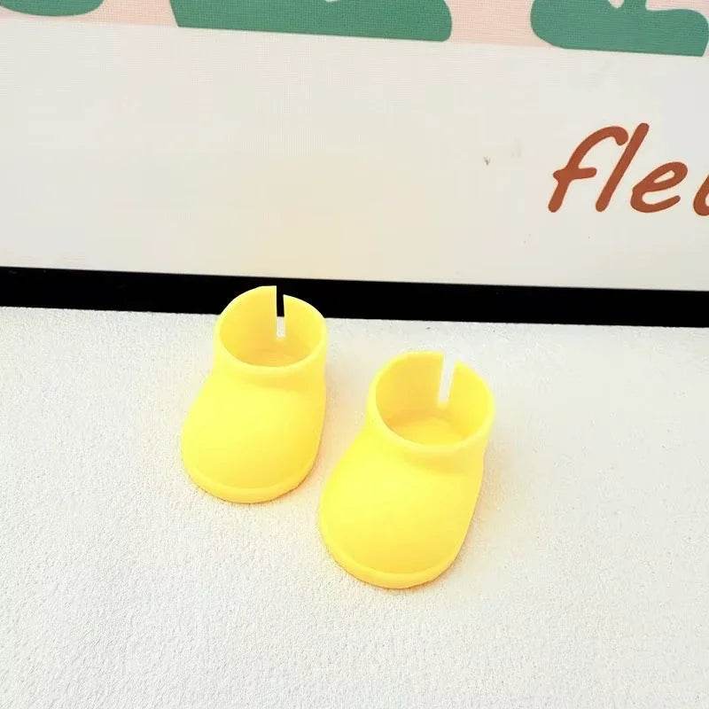 Mini Dolls Clothes Outfit Accessories For 15-17cm Ropa Labubu Idol Doll Rain Boots Shoes Clothing - ToylandEU