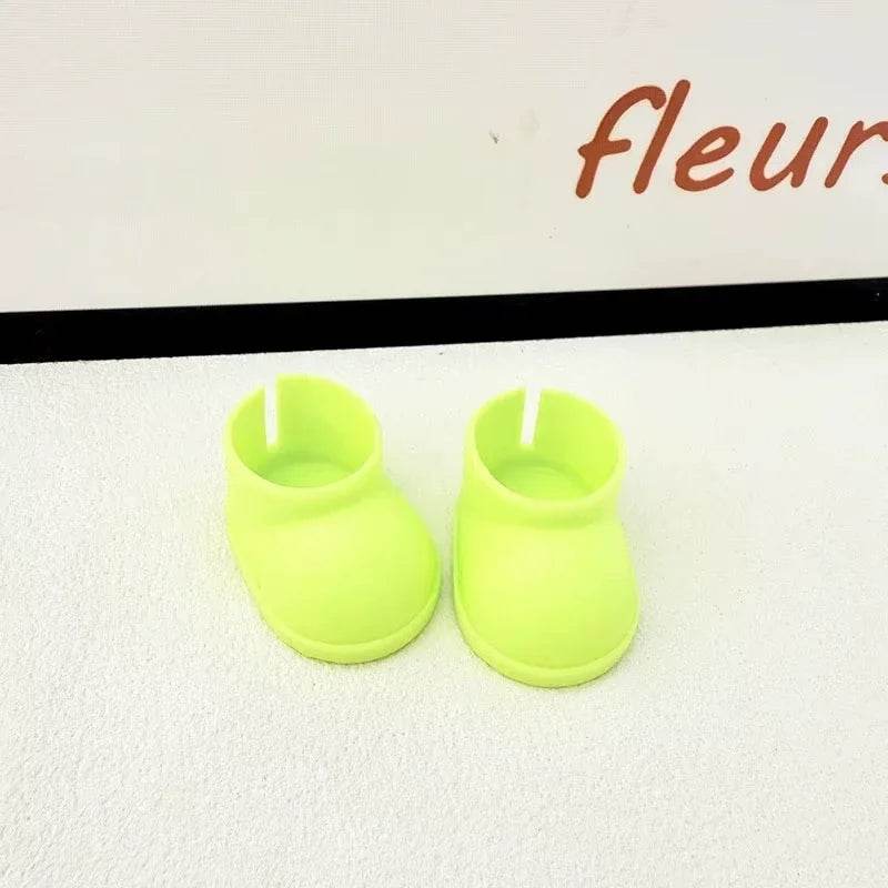 Mini Dolls Clothes Outfit Accessories For 15-17cm Ropa Labubu Idol Doll Rain Boots Shoes Clothing - ToylandEU