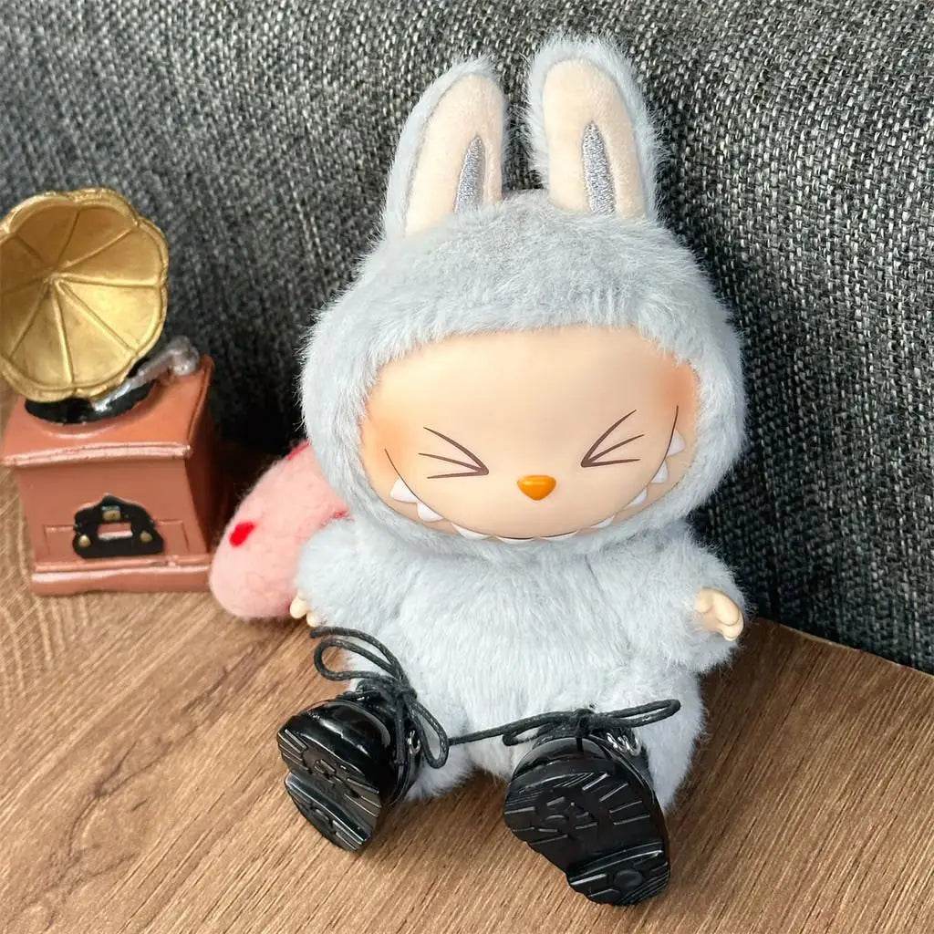 Mini Dolls Clothes Outfit Accessories for 15-17cm Labubu Idol and 10cm Cotton Doll Leather Shoes Toy Gift - ToylandEU