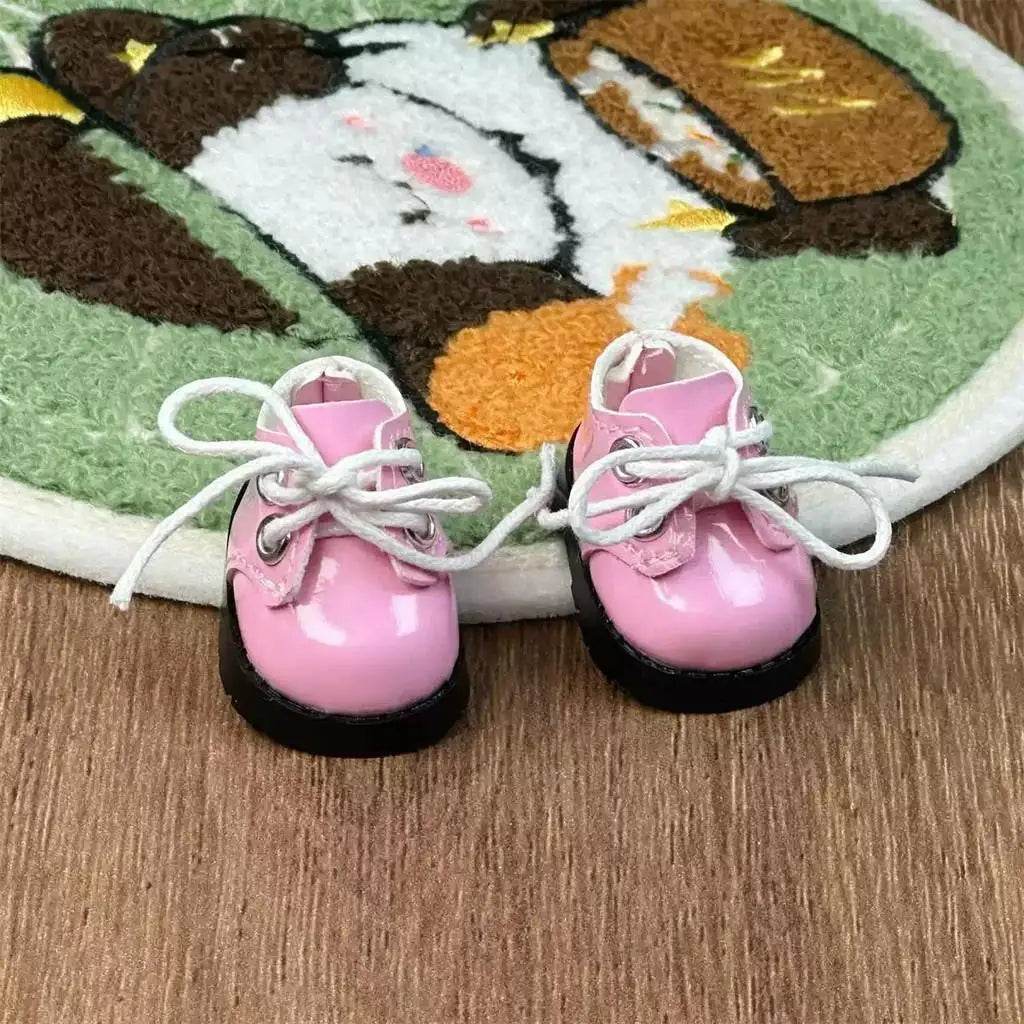 Mini Dolls Clothes Outfit Accessories for 15-17cm Labubu Idol and 10cm Cotton Doll Leather Shoes Toy Gift - ToylandEU