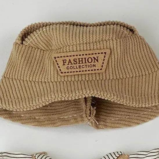 Mini Dolls Clothes Outfit Accessories for 15-17cm Ropa Labubu and 10cm Cotton Doll Striped Shirt Pendant Shoes Clothing - ToylandEU