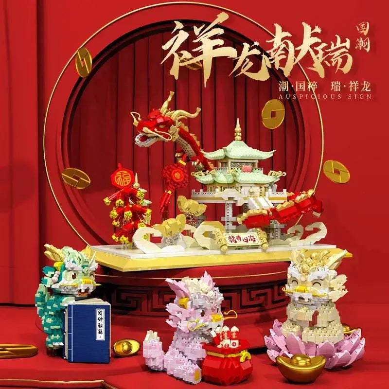 Mini Dragon Block Building Toy For Creative Kids And Teens - ToylandEU