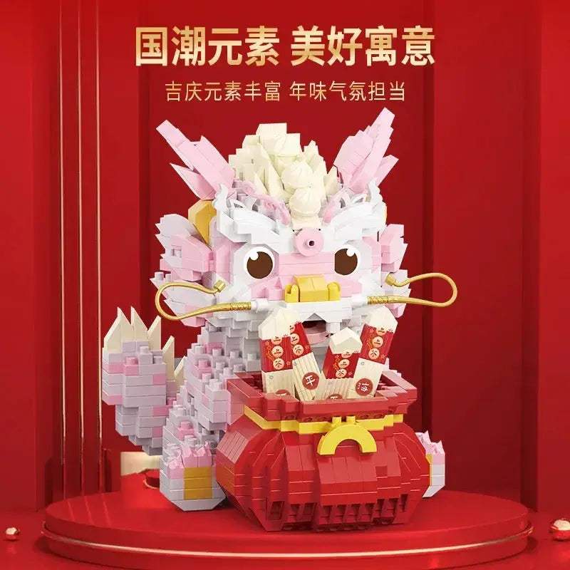 Mini Dragon Block Building Toy For Creative Kids And Teens - ToylandEU