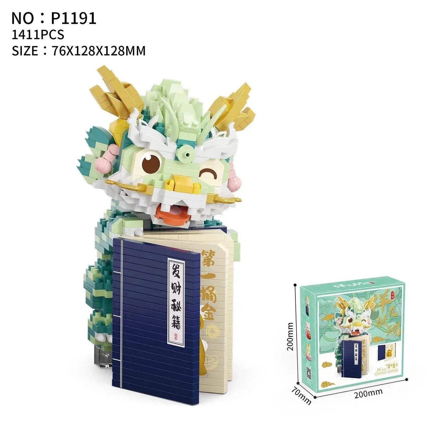 Mini Dragon Block Building Toy For Creative Kids And Teens - ToylandEU