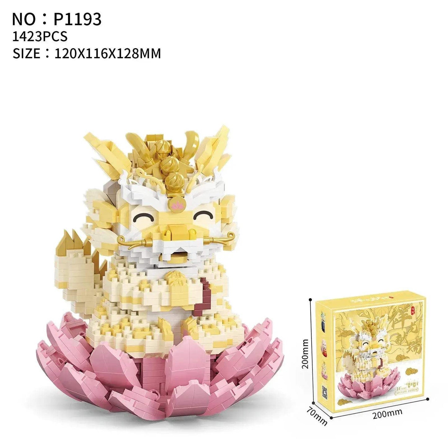 Mini Dragon Block Building Toy For Creative Kids And Teens - ToylandEU