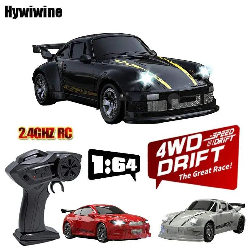 Mini Drift RC Car OneSixtyFour Four Wheel Drive Racing - ToylandEU