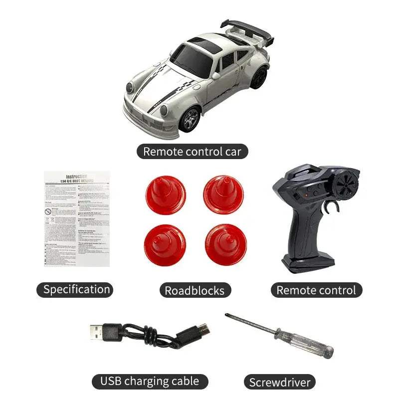 Mini Drift RC Car OneSixtyFour Four Wheel Drive Racing - ToylandEU
