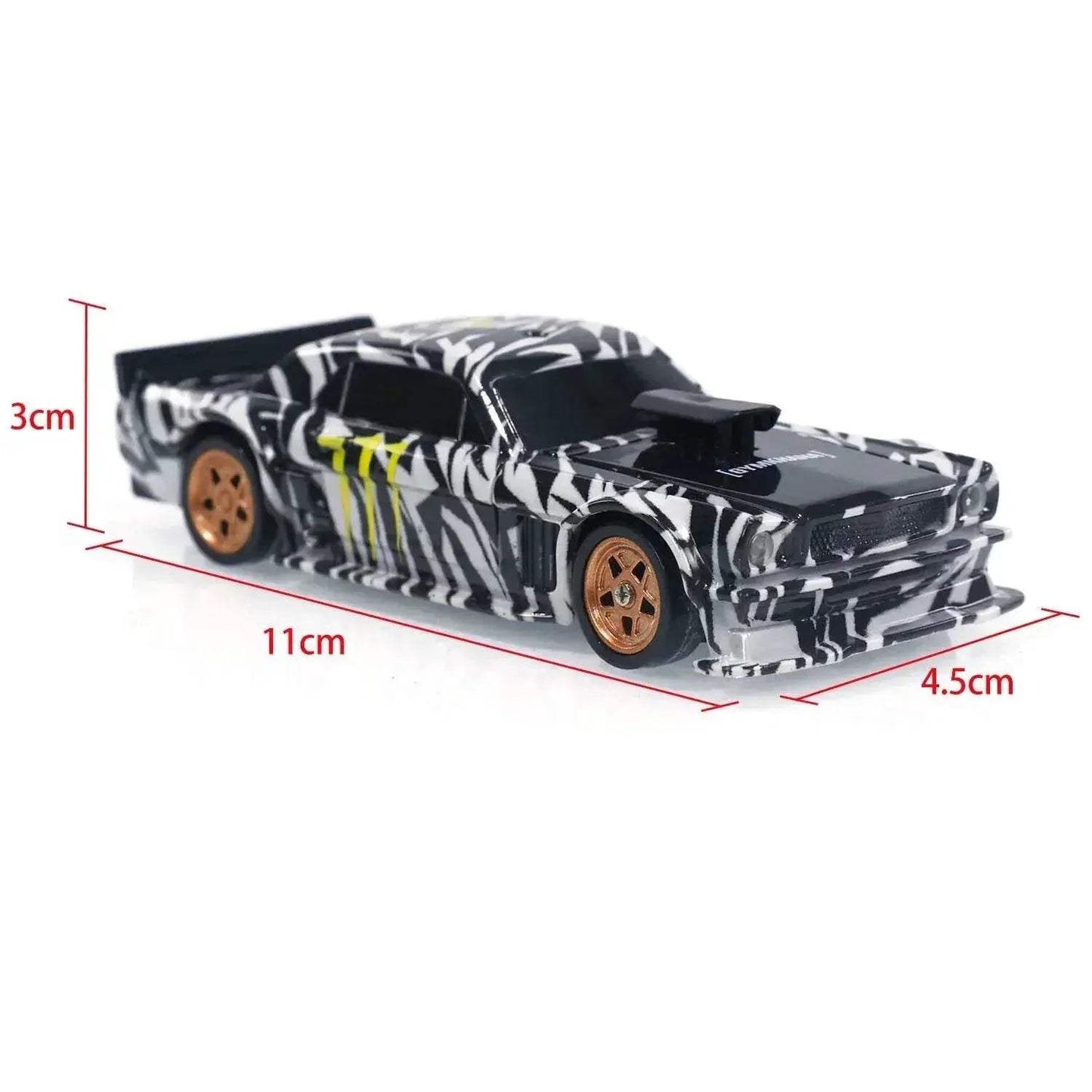  Mini Drift RC Car Toy 1/43 Scale 4WD Radio Control Racing Vehicle for  -  ToylandEU™