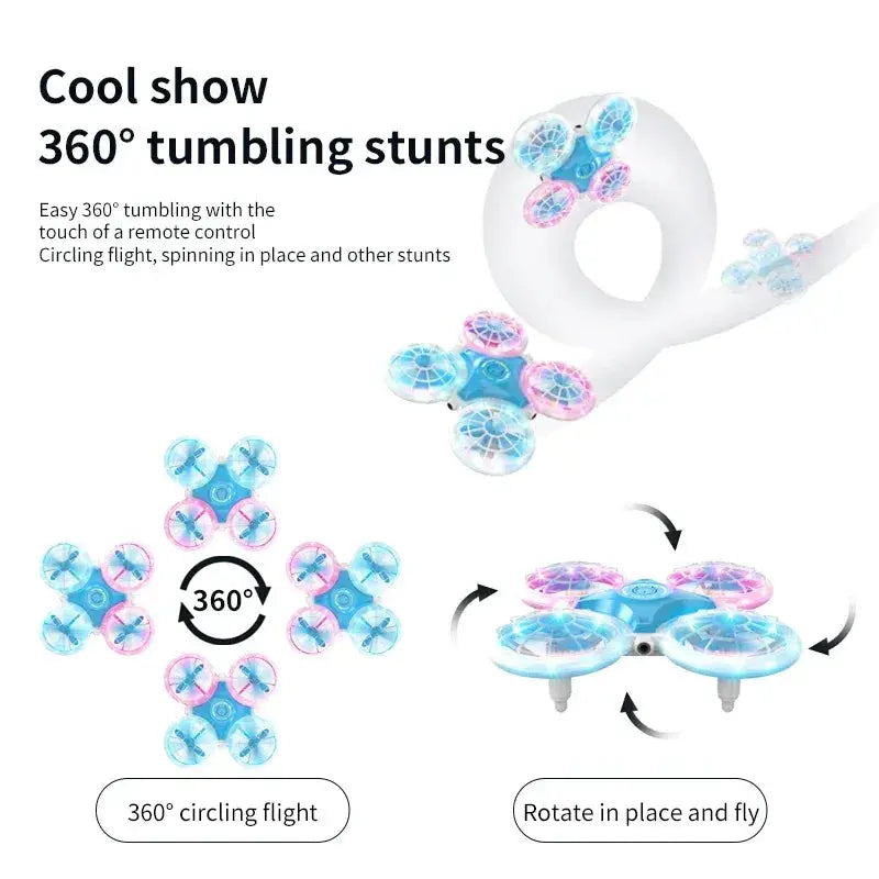 Mini Drone With 3D Flip And Altitude Hold RC Quadcopter - ToylandEU