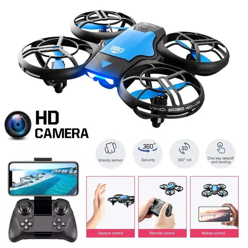 Mini Drone With 4K Camera WiFi FPV Altitude Hold Foldable - ToylandEU