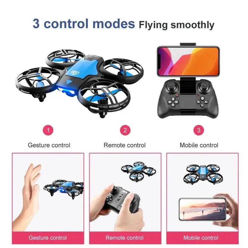 Mini Drone With 4K Camera WiFi FPV Altitude Hold Foldable - ToylandEU
