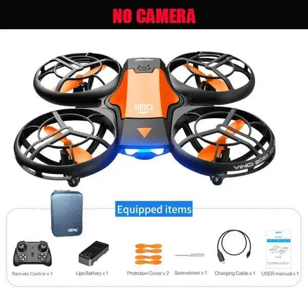 Mini Drone With 4K Camera WiFi FPV Altitude Hold Foldable - ToylandEU