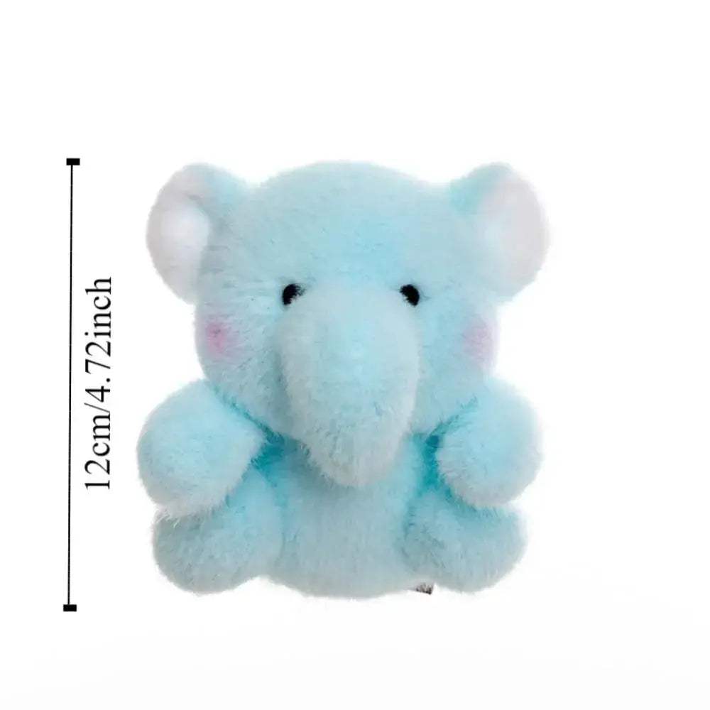 Mini Elephant Plush Pillow Toy For Cozy Sleep Comfort - ToylandEU