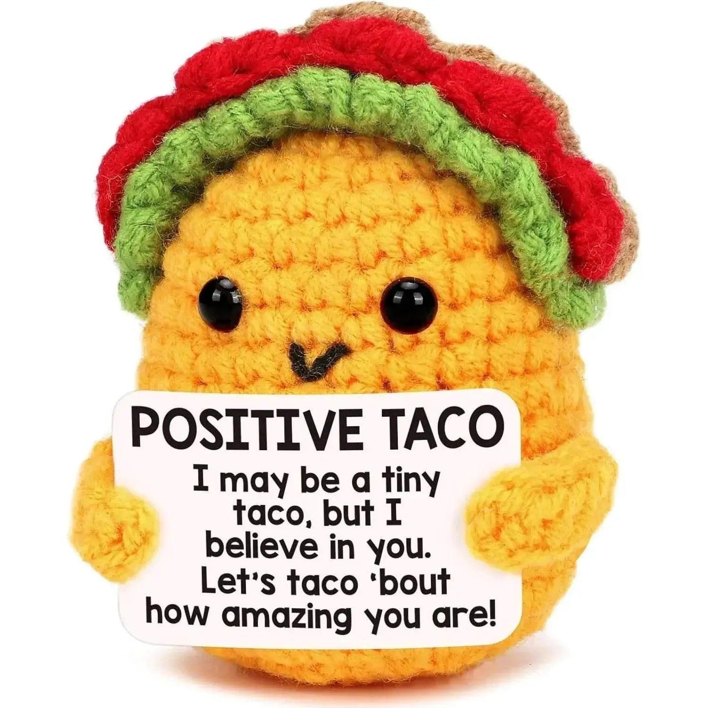  Mini Emotional Taco Support Crochet Funny Dolls Home Decor -  ToylandEU™