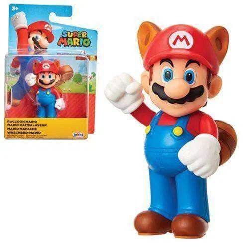  Nintendo 2 1/2-Inch Mini-Figure - Raccoon Mario -  ToylandEU™