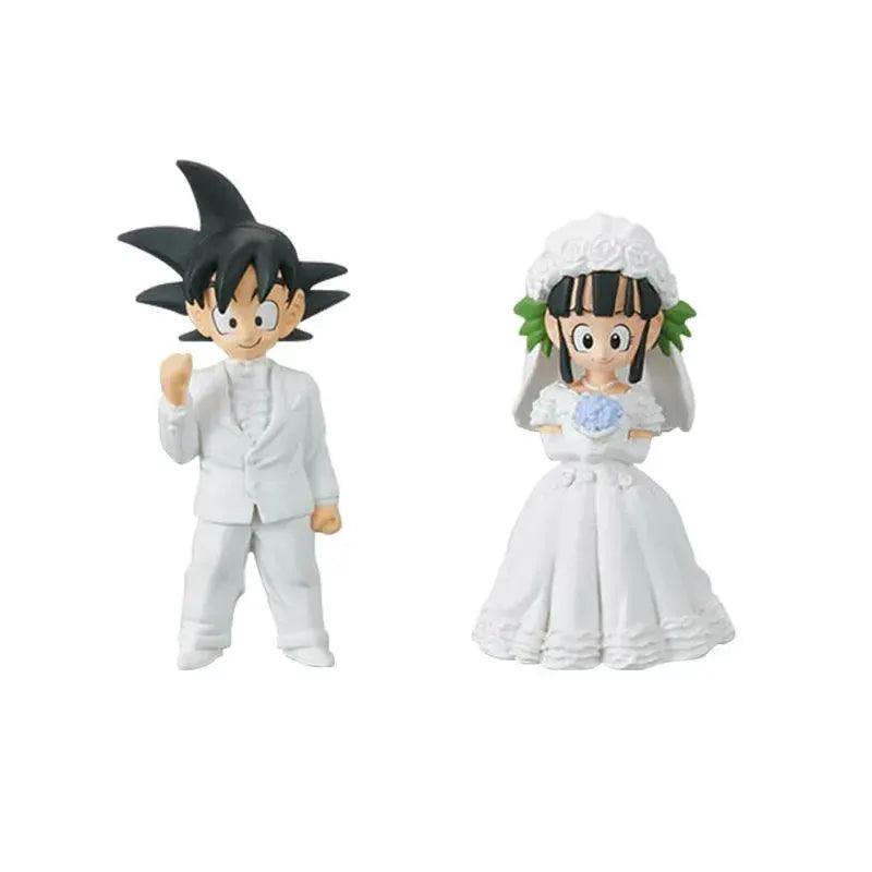  Bandai Dragon Ball Goku And Chichi Wedding Mini Figure -  ToylandEU™