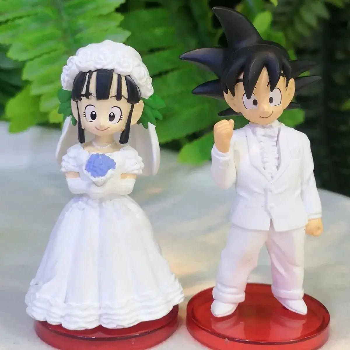  Bandai Dragon Ball Goku And Chichi Wedding Mini Figure -  ToylandEU™