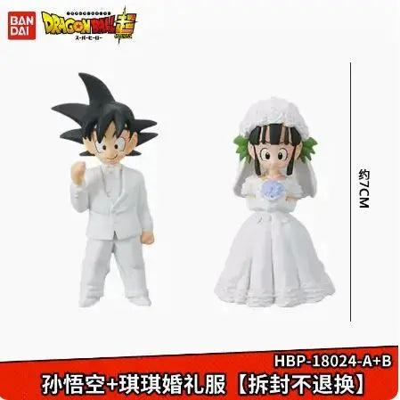  Bandai Dragon Ball Goku And Chichi Wedding Mini Figure -  ToylandEU™