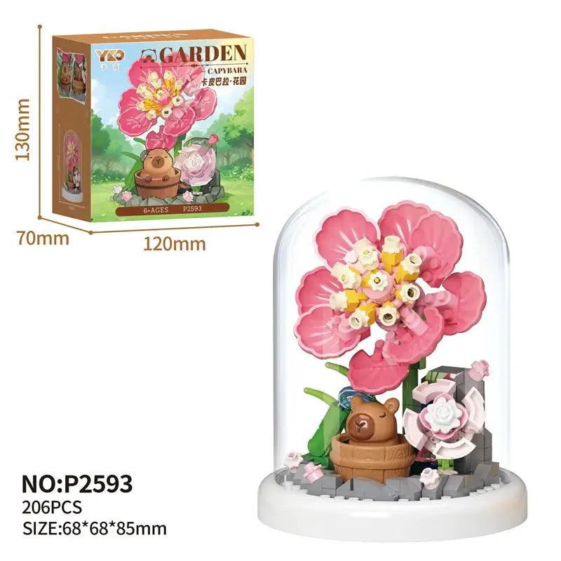  Mini Flower Building Blocks Garden Set Realistic Blooms -  ToylandEU™