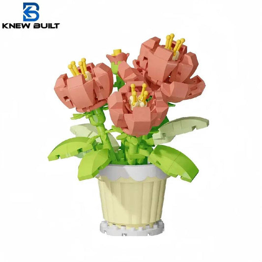  Mini Flower With Pot Micro Building Blocks Premium -  ToylandEU™