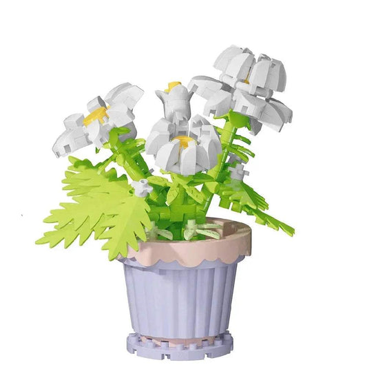  Mini Flower With Pot Micro Building Blocks Premium -  ToylandEU™