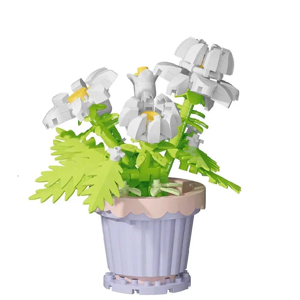  Mini Flower With Pot Micro Building Blocks Premium -  ToylandEU™