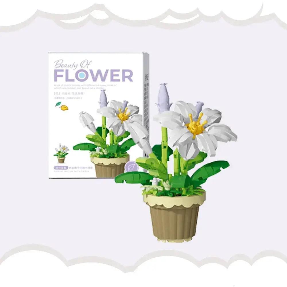  Mini Flower With Pot Micro Building Blocks Premium -  ToylandEU™