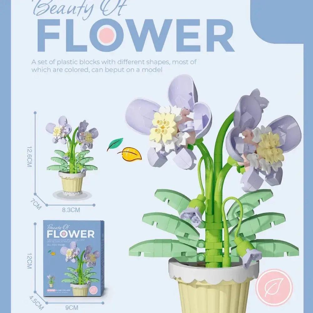  Mini Flower With Pot Micro Building Blocks Premium -  ToylandEU™