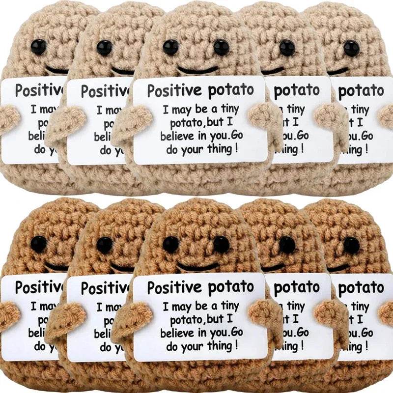 10/1PC Mini Funny Positive Potato Cucumber Poop Dolls Toys - ToylandEU