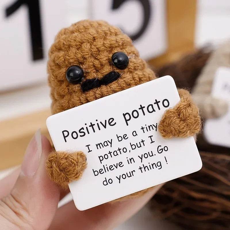 10/1PC Mini Funny Positive Potato Cucumber Poop Dolls Toys - ToylandEU