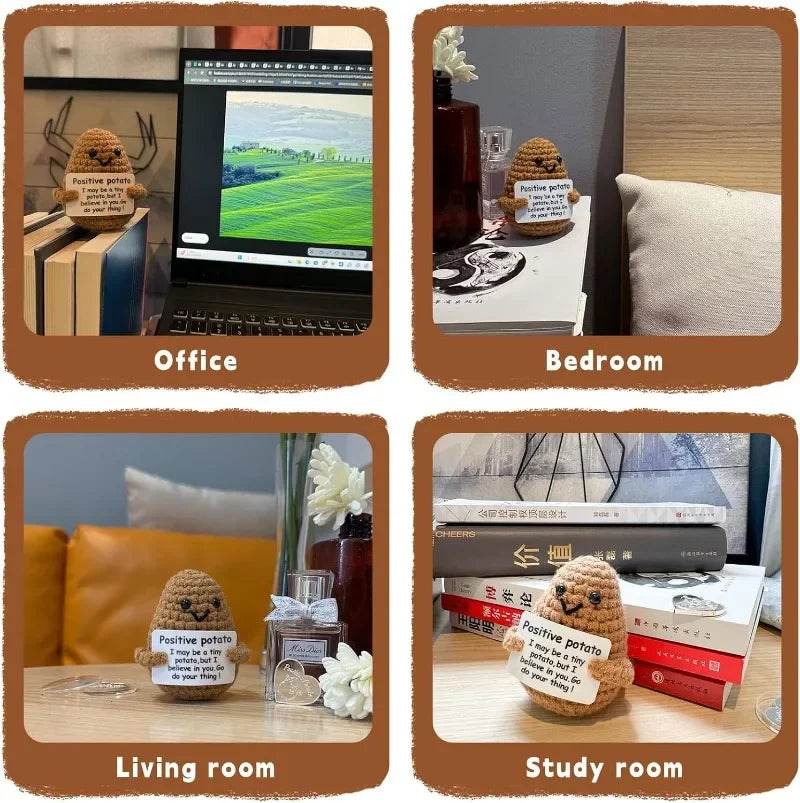 10/1PC Mini Funny Positive Potato Cucumber Poop Dolls Toys - ToylandEU