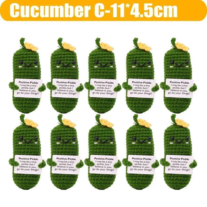 10/1PC Mini Funny Positive Potato Cucumber Poop Dolls Toys - ToylandEU