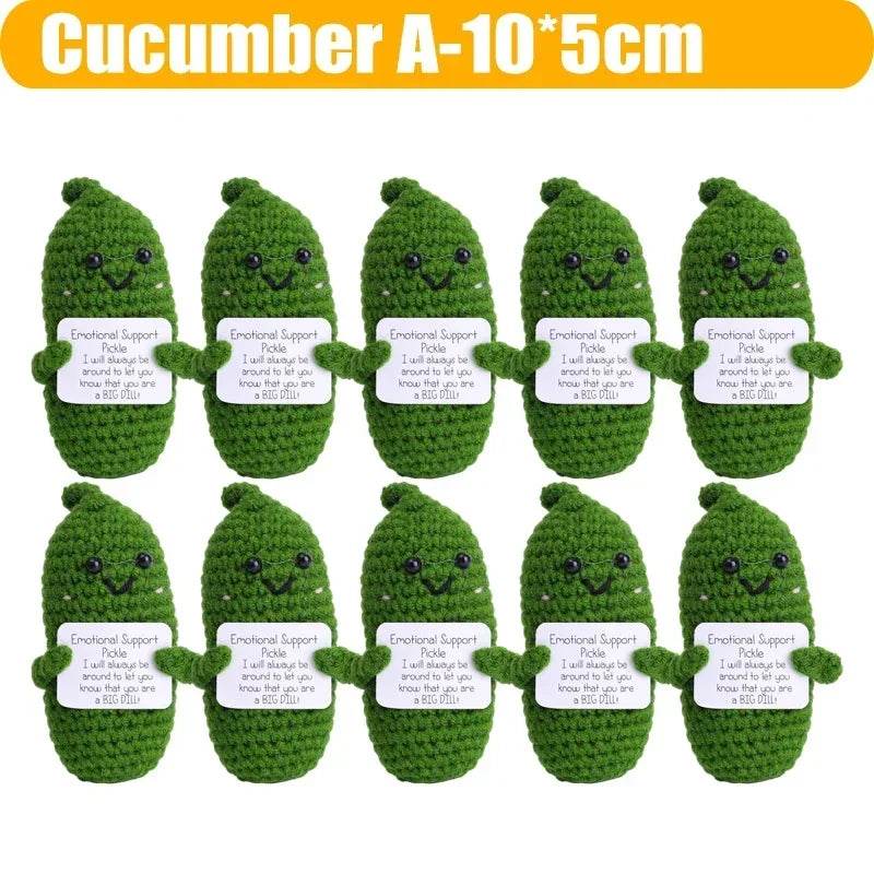 10/1PC Mini Funny Positive Potato Cucumber Poop Dolls Toys - ToylandEU