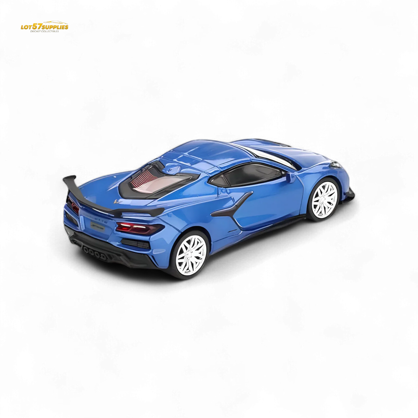 Mini-GT Chevrolet Corvette Z06 2023 Elkhart Lake Blue Metallic #892 1:64 - ToylandEU