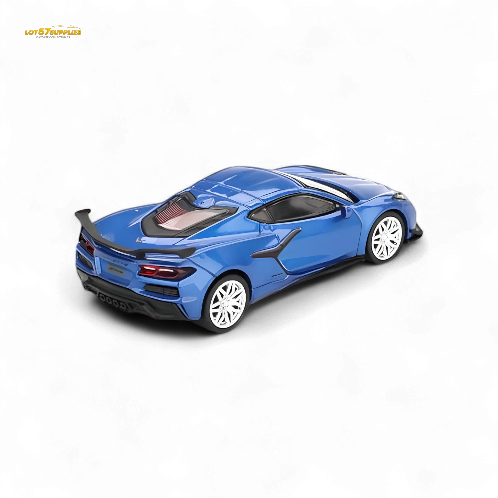 Mini-GT Chevrolet Corvette Z06 2023 Elkhart Lake Blue Metallic #892 1:64 - ToylandEU