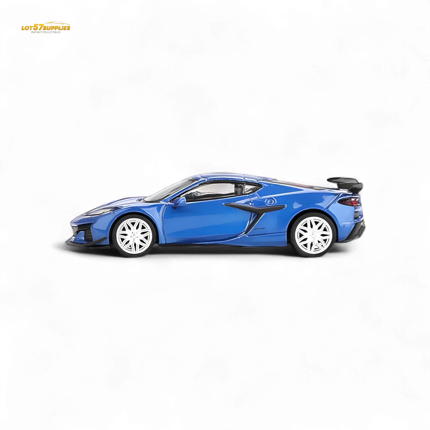 Mini-GT Chevrolet Corvette Z06 2023 Elkhart Lake Blue Metallic #892 1:64 - ToylandEU