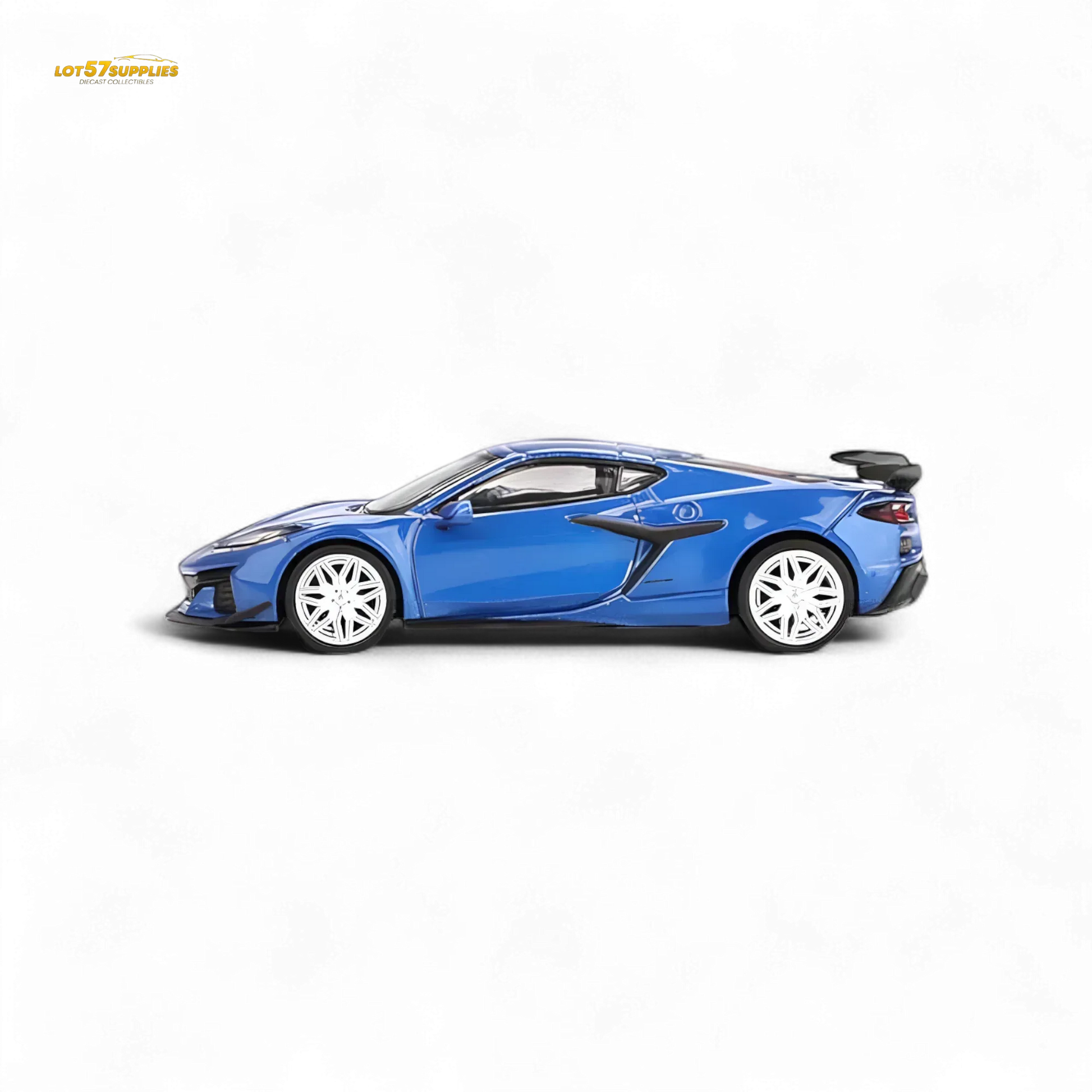 Mini-GT Chevrolet Corvette Z06 2023 Elkhart Lake Blue Metallic #892 1:64 - ToylandEU